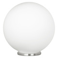 Eglo Silver Rondo Single-Bulb Table Lamp 85265A